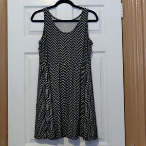 Patterned Mini Dress
